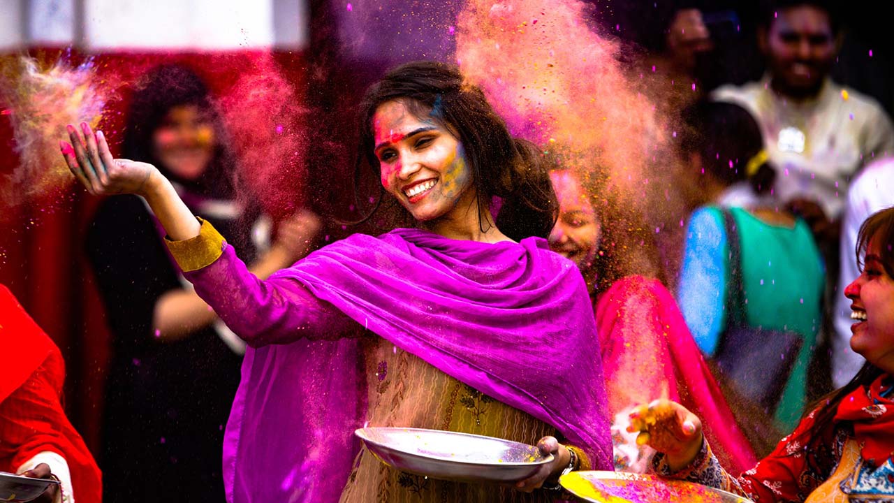 Holi Festival, India (Pixabay)