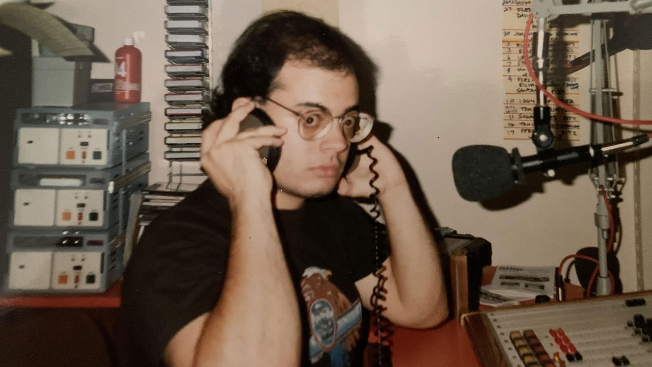 Darren DeVivo at FUV circa early '80s (photo courtesy Darren DeVivo)