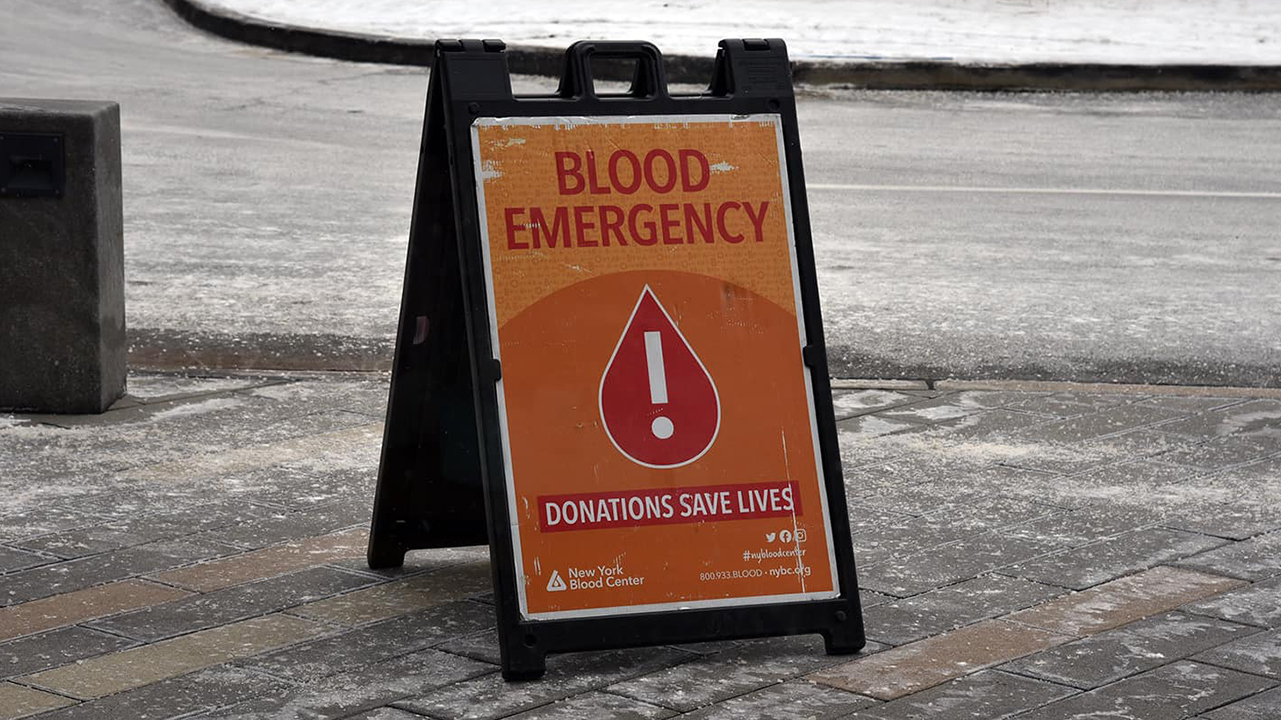blood emergency (New York Blood Center)